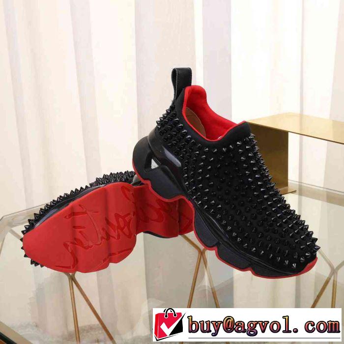 男女兼用 スニーカー、靴 2019春夏トレンドアイテム 目を引く春夏トップス クリスチャンルブタン Christian Louboutin