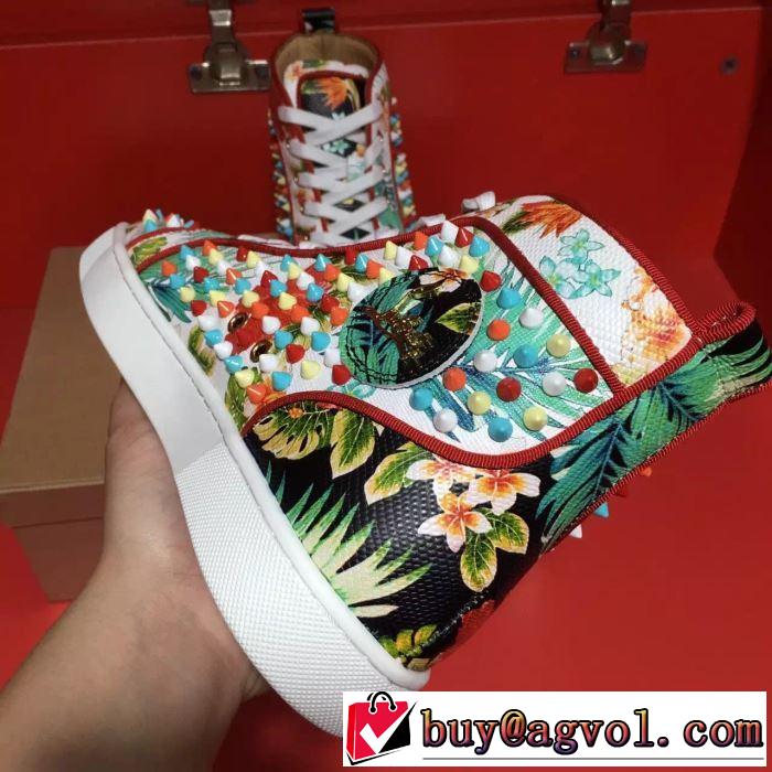2色可選 スニーカー、靴 今期のトレンド定番アイテム 2019年春夏シーズンの人気 クリスチャンルブタン Christian Louboutin