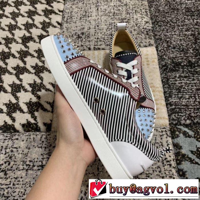【2019年】夏のファッション クリスチャンルブタン Christian Louboutin スニーカー、靴 2色可選 今シーズン注目のデザイン