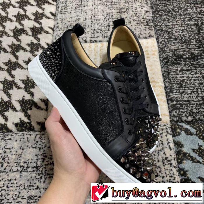 クリスチャンルブタン Christian Louboutin スニーカー、靴 2色可選 2019春夏の大注目トレンド まずは定番！人気アイテム