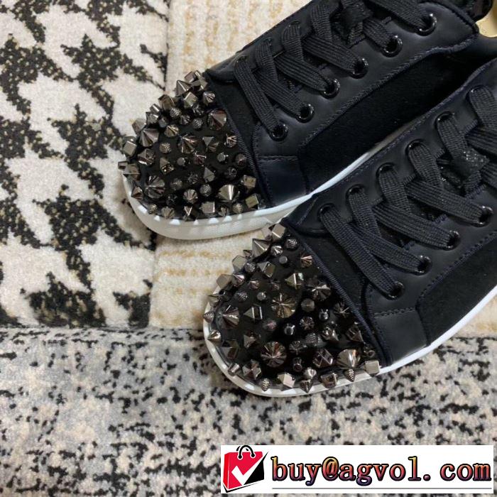 クリスチャンルブタン Christian Louboutin スニーカー、靴 2色可選 2019春夏の大注目トレンド まずは定番！人気アイテム