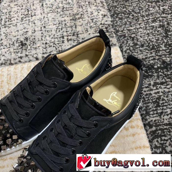 クリスチャンルブタン Christian Louboutin スニーカー、靴 2色可選 2019春夏の大注目トレンド まずは定番！人気アイテム