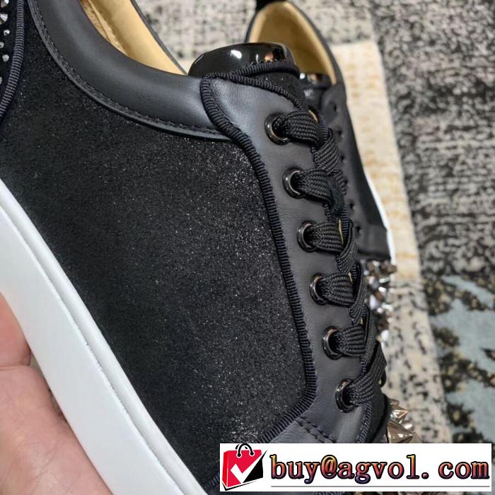 クリスチャンルブタン Christian Louboutin スニーカー、靴 2色可選 2019春夏の大注目トレンド まずは定番！人気アイテム