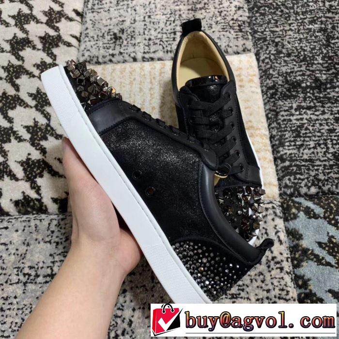 クリスチャンルブタン Christian Louboutin スニーカー、靴 2色可選 2019春夏の大注目トレンド まずは定番！人気アイテム