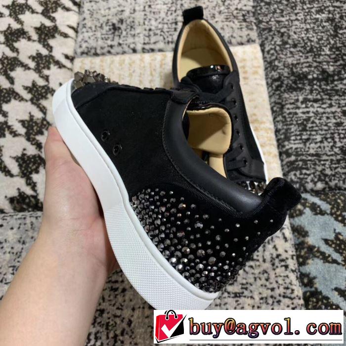 クリスチャンルブタン Christian Louboutin スニーカー、靴 2色可選 2019春夏の大注目トレンド まずは定番！人気アイテム