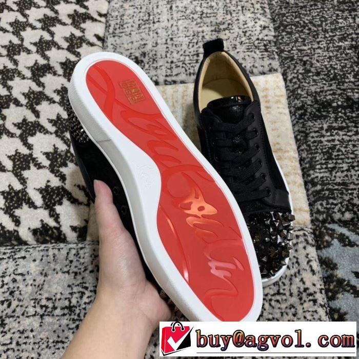 クリスチャンルブタン Christian Louboutin スニーカー、靴 2色可選 2019春夏の大注目トレンド まずは定番！人気アイテム