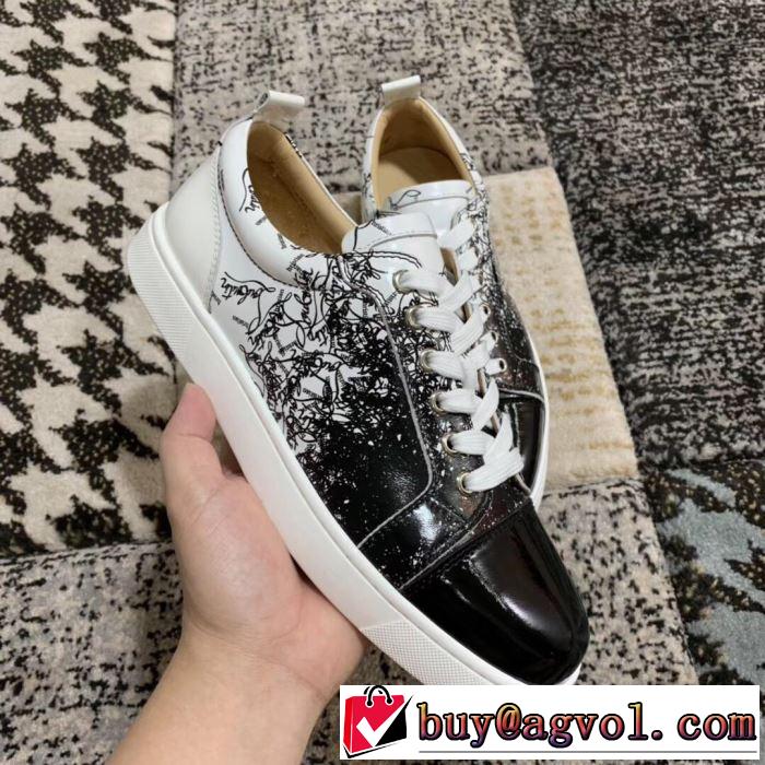 クリスチャンルブタン Christian Louboutin スニーカー、靴 2色可選 季節をまたい新作アイテム 2019年の夏のマス