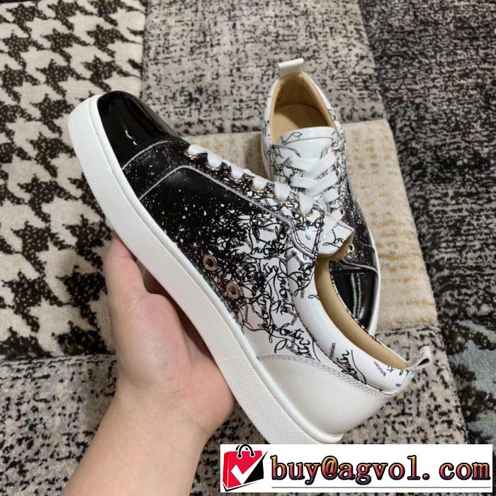 クリスチャンルブタン Christian Louboutin スニーカー、靴 2色可選 季節をまたい新作アイテム 2019年の夏のマス