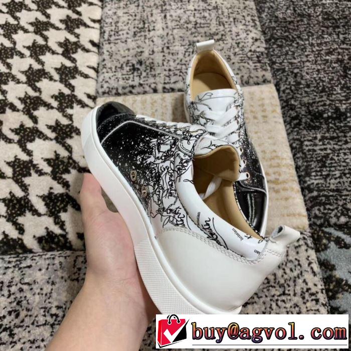 クリスチャンルブタン Christian Louboutin スニーカー、靴 2色可選 季節をまたい新作アイテム 2019年の夏のマス