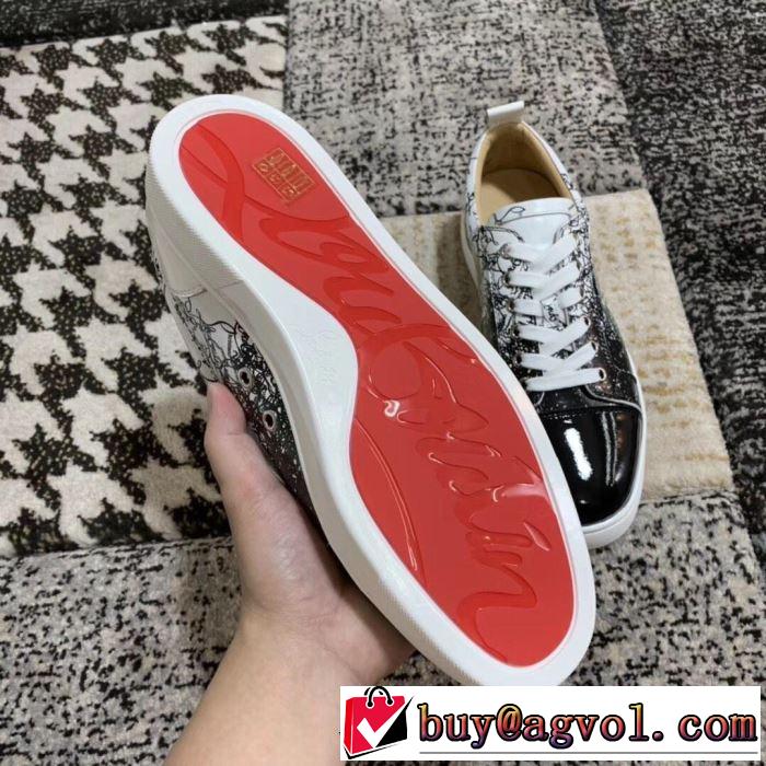 クリスチャンルブタン Christian Louboutin スニーカー、靴 2色可選 季節をまたい新作アイテム 2019年の夏のマス