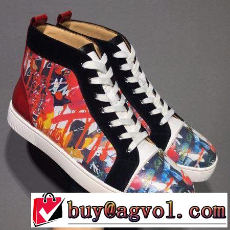おしゃれデザインも大人気 2019SSのトレンド商品 クリスチャンルブタン Christian Louboutin スニーカー、靴 2色可選