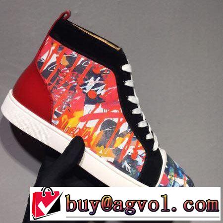 おしゃれデザインも大人気 2019SSのトレンド商品 クリスチャンルブタン Christian Louboutin スニーカー、靴 2色可選