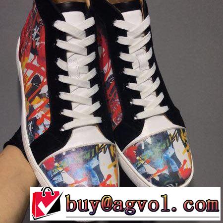 おしゃれデザインも大人気 2019SSのトレンド商品 クリスチャンルブタン Christian Louboutin スニーカー、靴 2色可選