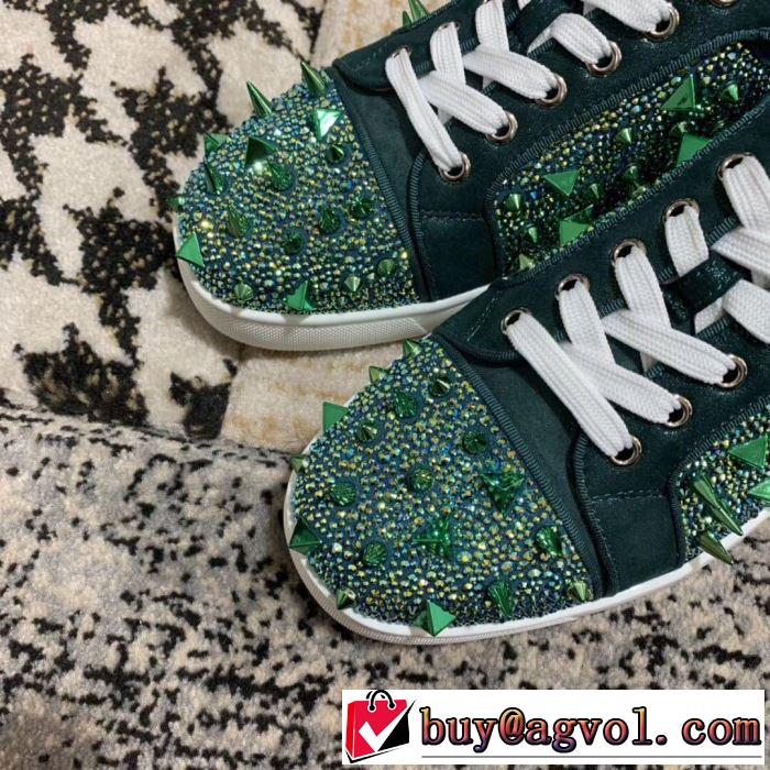 2色可選 スニーカー、靴 人気ストリートブランド新品 2019春夏は人気定番  クリスチャンルブタン Christian Louboutin