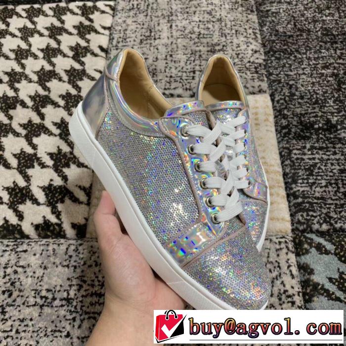 今季は特に注目ファション クリスチャンルブタン Christian Louboutin スニーカー、靴 3色可選 春夏の流行り2019新品