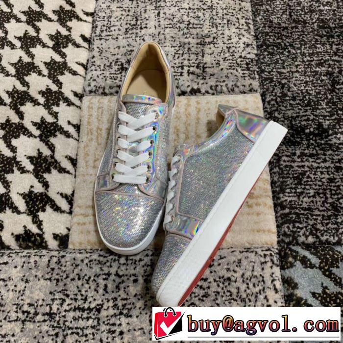 今季は特に注目ファション クリスチャンルブタン Christian Louboutin スニーカー、靴 3色可選 春夏の流行り2019新品