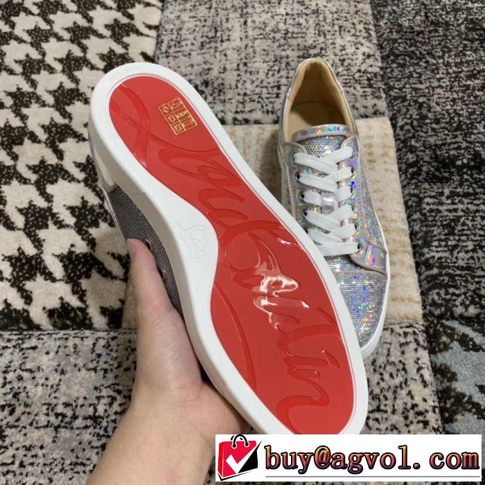 今季は特に注目ファション クリスチャンルブタン Christian Louboutin スニーカー、靴 3色可選 春夏の流行り2019新品