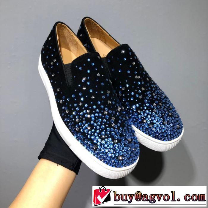 今年春夏ファション流行り クリスチャンルブタン Christian Louboutin スニーカー、靴 2色可選 2019春夏の大注目トレンド