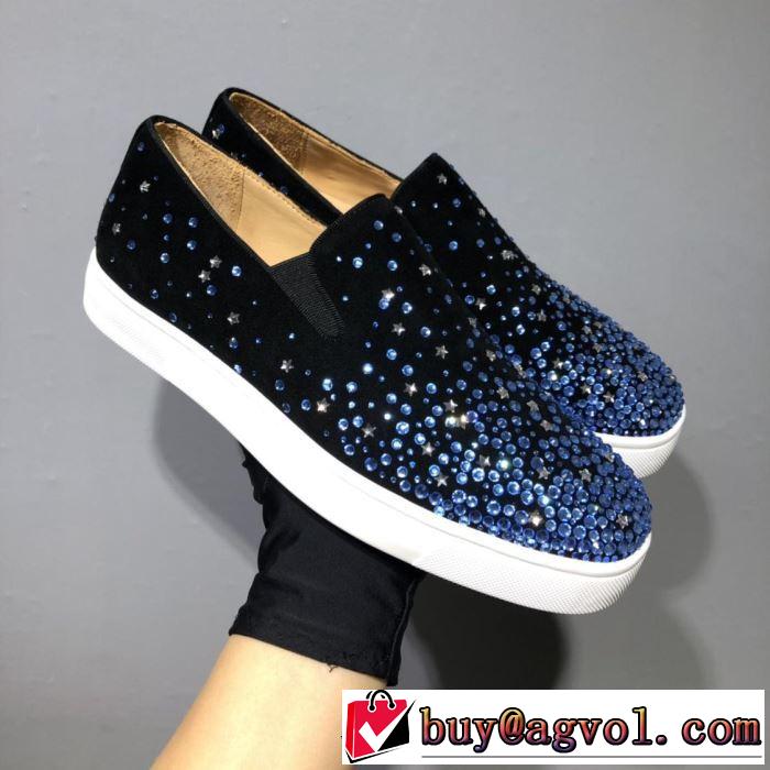 今年春夏ファション流行り クリスチャンルブタン Christian Louboutin スニーカー、靴 2色可選 2019春夏の大注目トレンド
