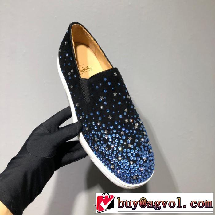 今年春夏ファション流行り クリスチャンルブタン Christian Louboutin スニーカー、靴 2色可選 2019春夏の大注目トレンド