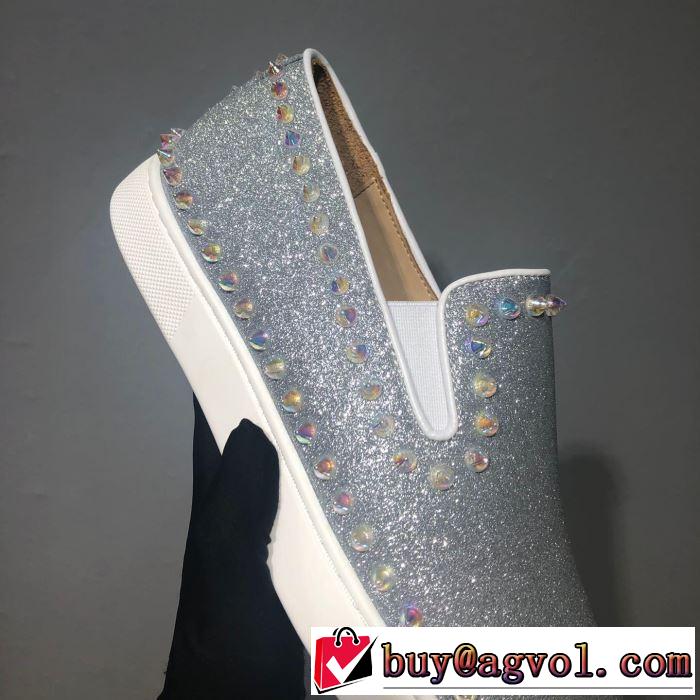 クリスチャンルブタン Christian Louboutin スニーカー、靴 2色可選 特に夏は人気アイテム おしゃれな夏ファッション2019