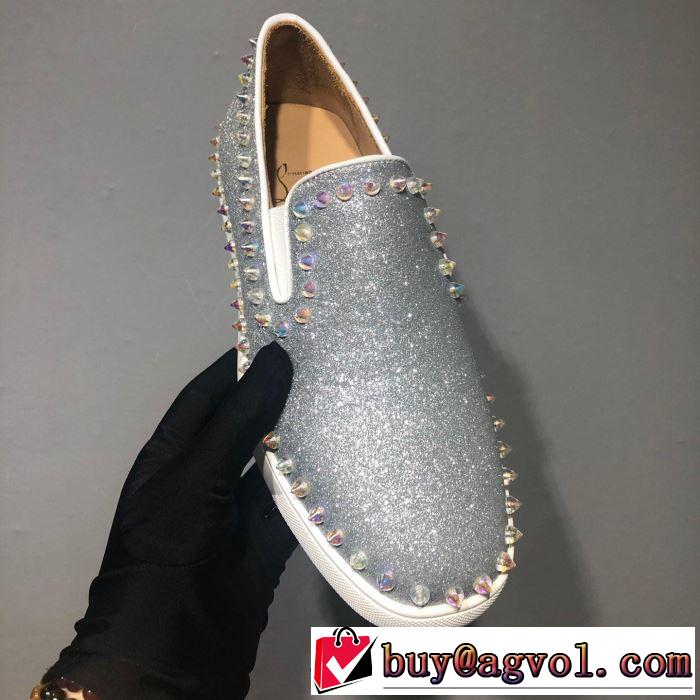 クリスチャンルブタン Christian Louboutin スニーカー、靴 2色可選 特に夏は人気アイテム おしゃれな夏ファッション2019