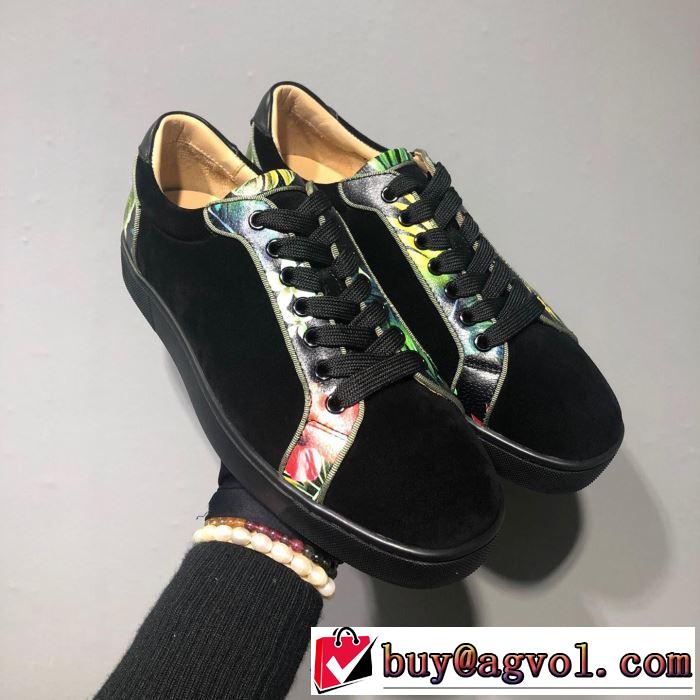 2019春夏は人気定番 クリスチャンルブタン Christian Louboutin スニーカー、靴 3色可選 ブランドの話題の新作も！
