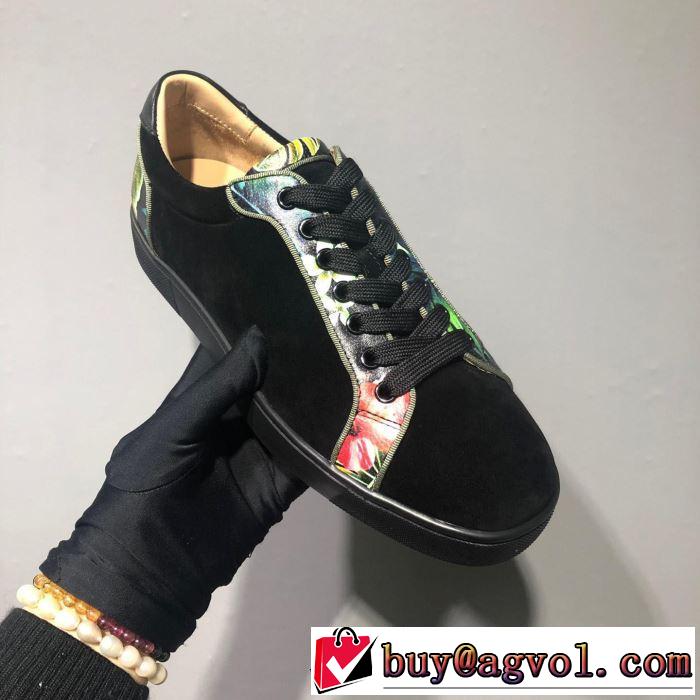 2019春夏は人気定番 クリスチャンルブタン Christian Louboutin スニーカー、靴 3色可選 ブランドの話題の新作も！