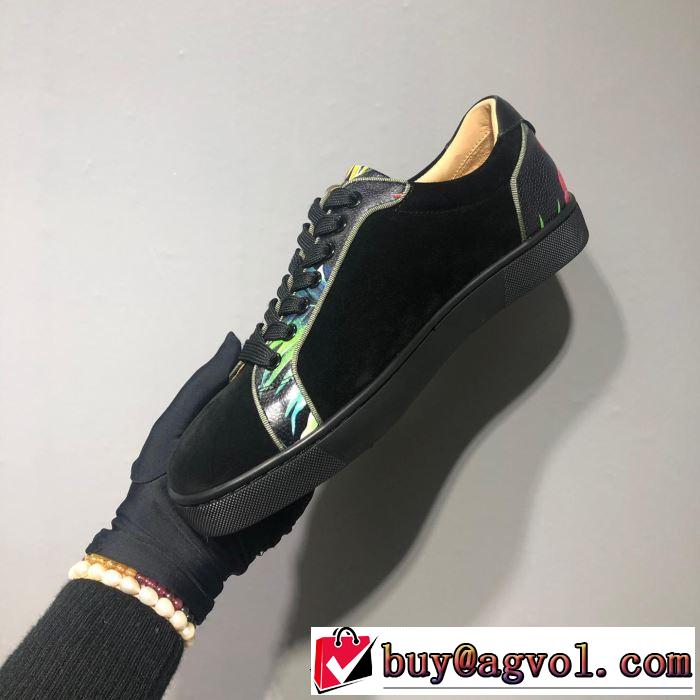 2019春夏は人気定番 クリスチャンルブタン Christian Louboutin スニーカー、靴 3色可選 ブランドの話題の新作も！