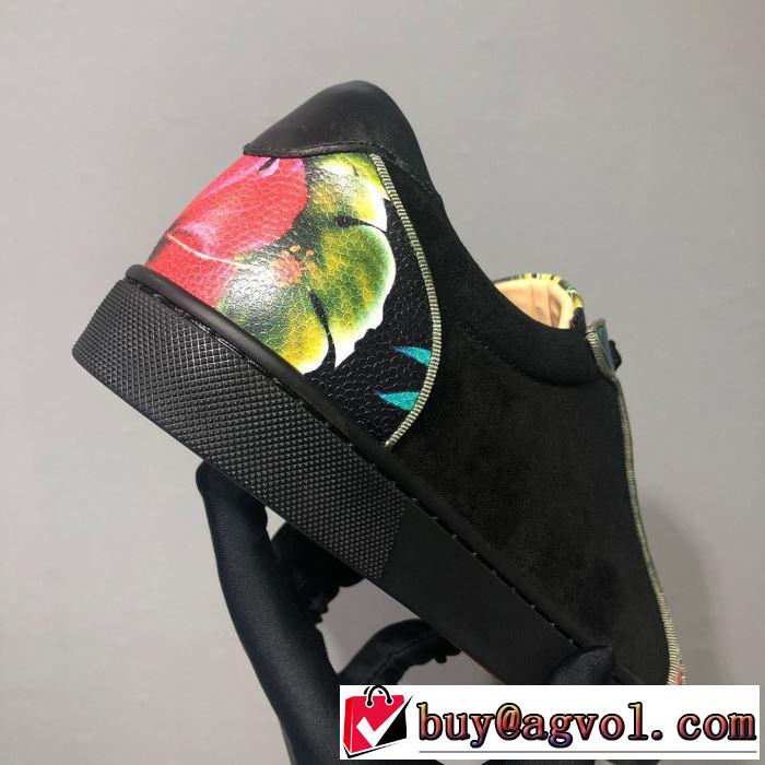 2019春夏は人気定番 クリスチャンルブタン Christian Louboutin スニーカー、靴 3色可選 ブランドの話題の新作も！