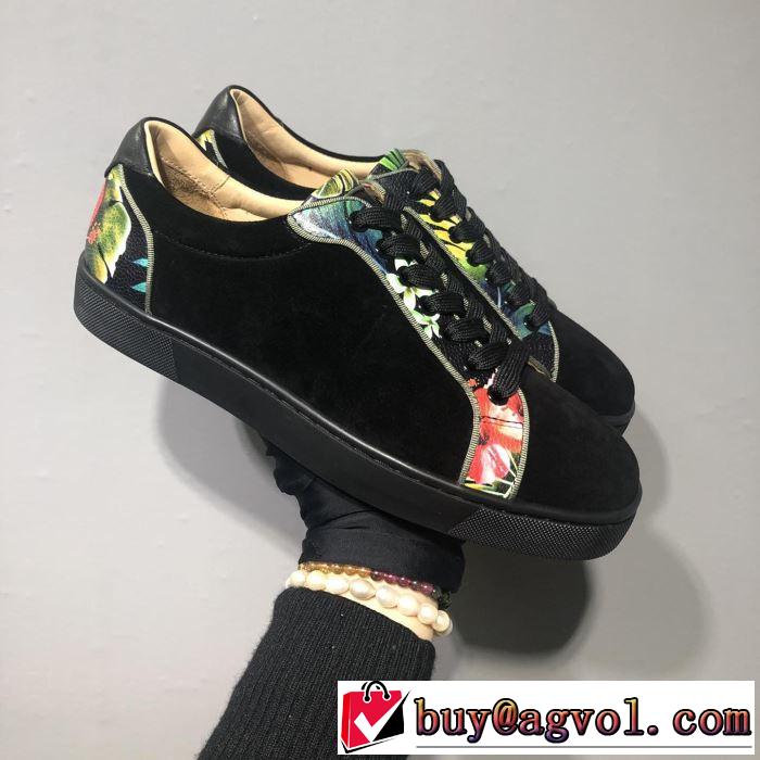 2019春夏は人気定番 クリスチャンルブタン Christian Louboutin スニーカー、靴 3色可選 ブランドの話題の新作も！