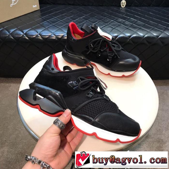 まずは定番！人気アイテム 2019春夏のトレンド新商品 クリスチャンルブタン Christian Louboutin スニーカー、靴 2色可選