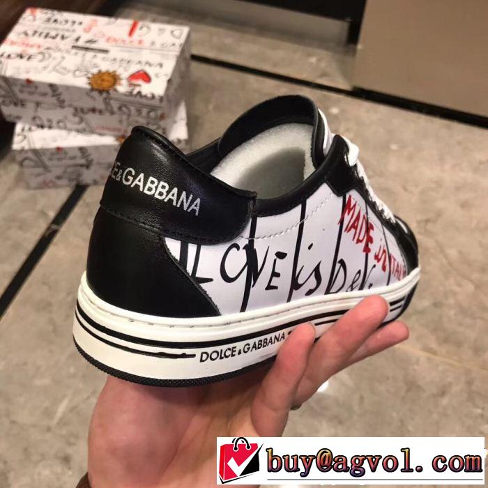 Dolce&Gabbana ドルチェ＆ガッバーナ カジュアルシューズ 2019年春夏のトレンドアイテム 高級感が好評です