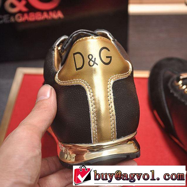 Dolce&Gabbana ドルチェ＆ガッバーナ カジュアルシューズ 2色可選 大人カジュアル夏ファッション2019 夏先に大活躍する