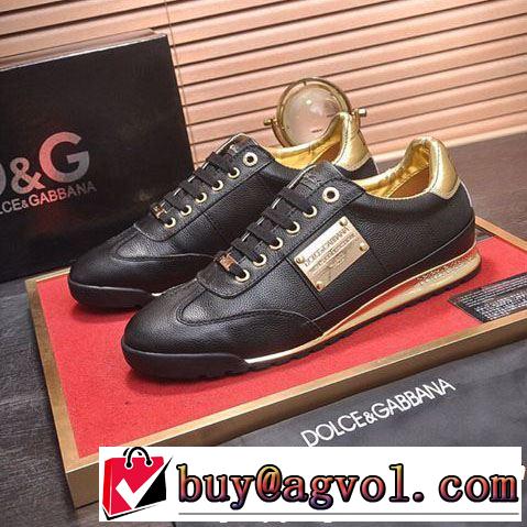 【2019年】夏のファッショ 春夏シンプルファッションでOK！Dolce&Gabbana ドルチェ＆ガッバーナ カジュアルシューズ
