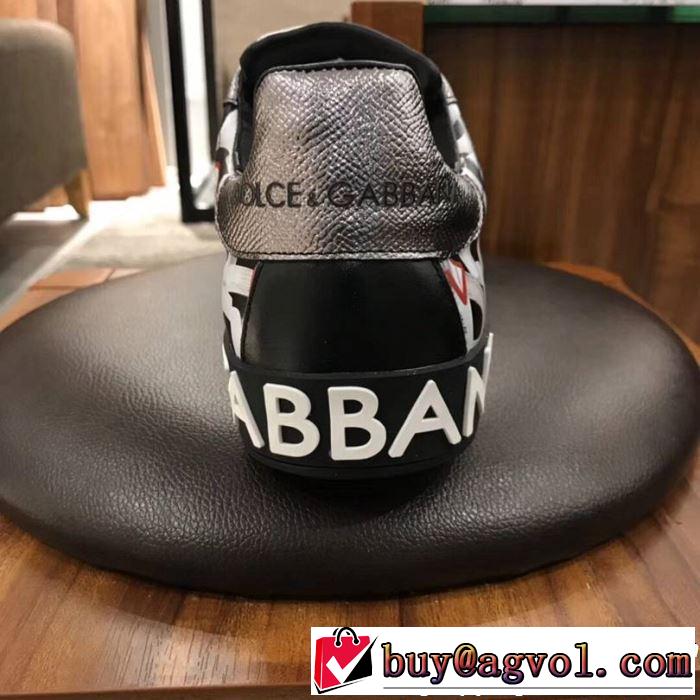 魅力的なカラー使い Dolce&Gabbana ドルチェ＆ガッバーナ カジュアルシューズ 2019春夏のトレンド新商品