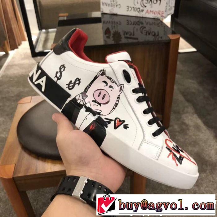 Dolce&Gabbana ドルチェ＆ガッバーナ カジュアルシューズ 今流行りの最新コレクション 2019春夏は人気定番
