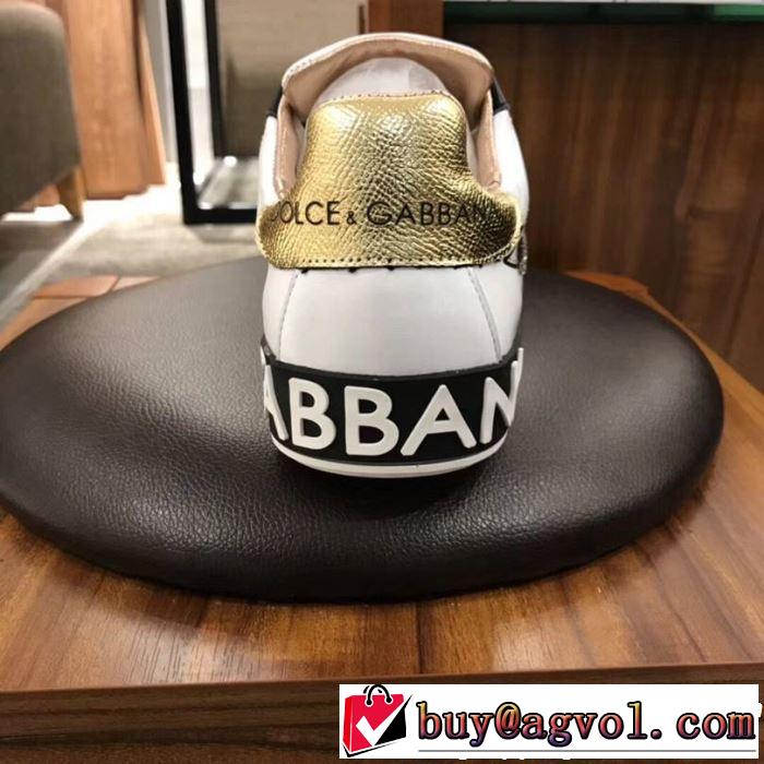 最も目立ったブランド新品 2019春夏トレンドアイテム Dolce&Gabbana ドルチェ＆ガッバーナ カジュアルシューズ