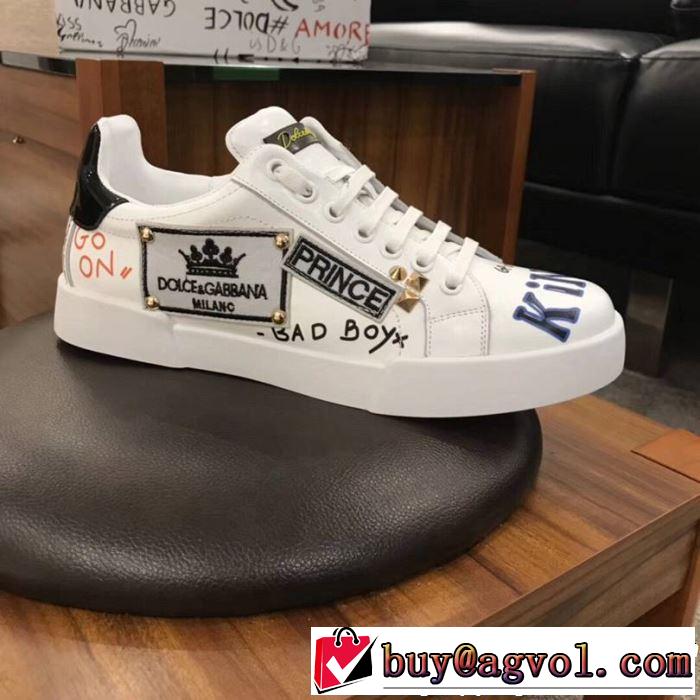 目を引く春夏トップス Dolce&Gabbana ドルチェ＆ガッバーナ カジュアルシューズ 2019春夏も引き続きトレンド