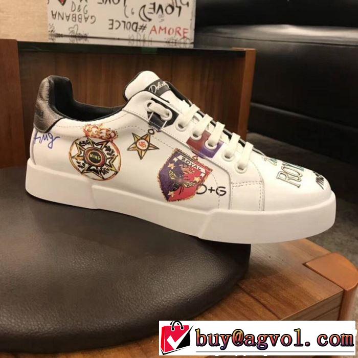 カジュアルシューズ 今季トレンドの限定アイテム 2019年の春夏に着たい Dolce&Gabbana ドルチェ＆ガッバーナ
