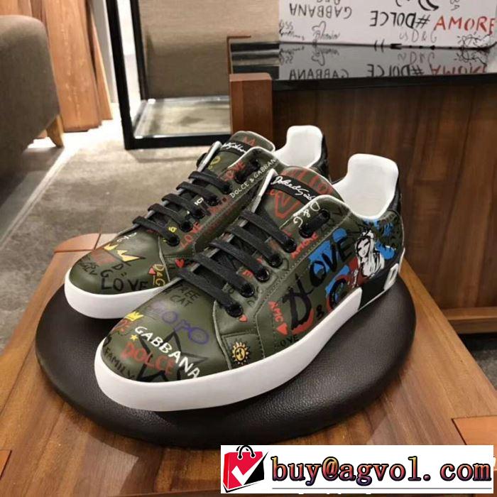 る春夏おすすめの人気商品 2019夏ファション新品 Dolce&Gabbana ドルチェ＆ガッバーナ カジュアルシューズ