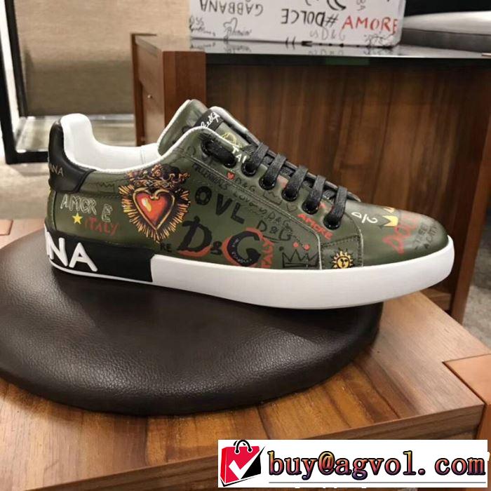 る春夏おすすめの人気商品 2019夏ファション新品 Dolce&Gabbana ドルチェ＆ガッバーナ カジュアルシューズ