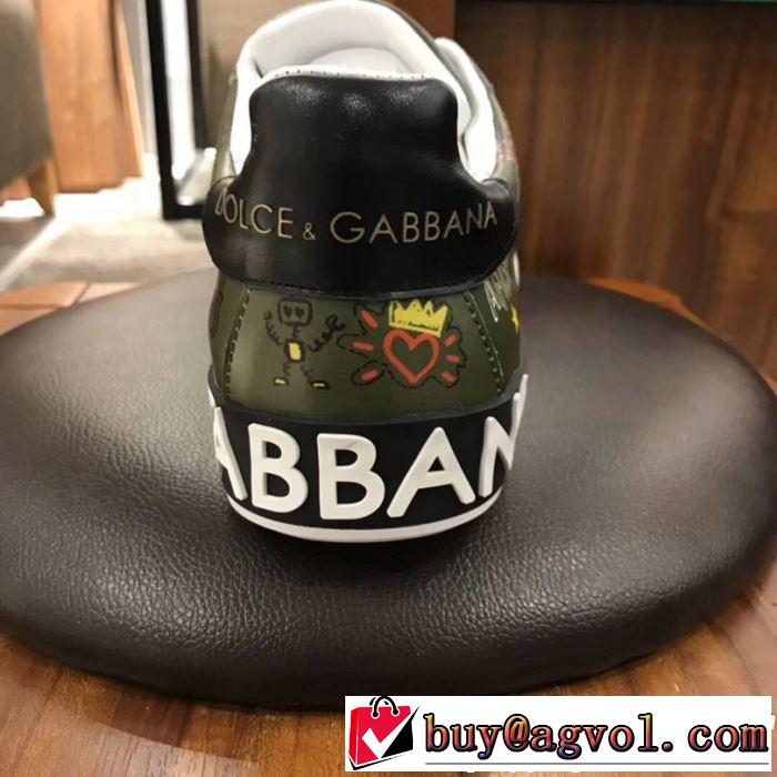 る春夏おすすめの人気商品 2019夏ファション新品 Dolce&Gabbana ドルチェ＆ガッバーナ カジュアルシューズ