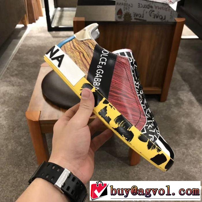 春夏の流行り2019新品 Dolce&Gabbana ドルチェ＆ガッバーナ カジュアルシューズ 今流行のストリート上品