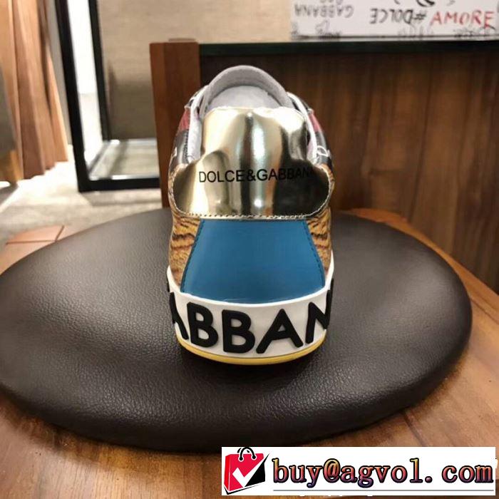 春夏の流行り2019新品 Dolce&Gabbana ドルチェ＆ガッバーナ カジュアルシューズ 今流行のストリート上品