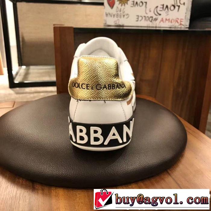 カジュアルシューズ Dolce&Gabbana ドルチェ＆ガッバーナ さわやか夏スタイル新品 2019春夏人気トレンドアイテム