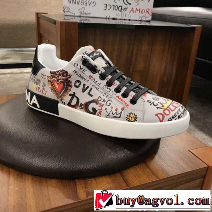 2019春夏は人気定番 Dolce&Gabbana ドルチェ＆ガッバーナ カジュアルシューズ 今期注目のブランドトレンド