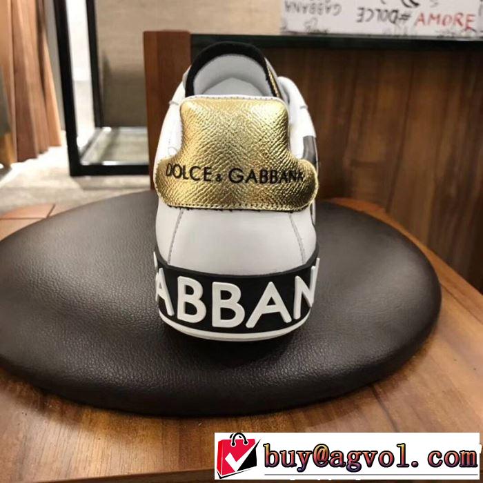 カジュアルシューズ 定番のスタイル春夏限定 2019年春夏流行ファッション Dolce&Gabbana ドルチェ＆ガッバーナ