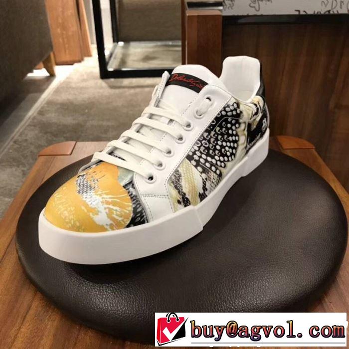 【2019春夏】最新コレクション Dolce&Gabbana ドルチェ＆ガッバーナ カジュアルシューズ クラシカルな雰囲気