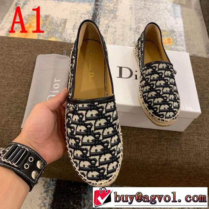 今流行りの最新コレクション 2019春夏トレンドアイテム ディオール DIOR カジュアルシューズ 3色可選 男女兼用